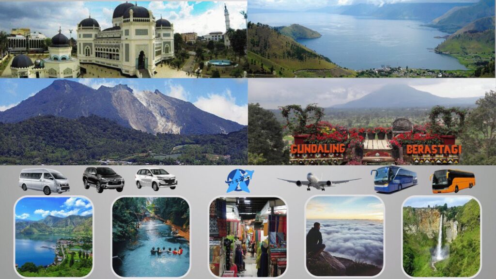Pakej Santai Medan – Lake Toba – Berastagi (P1 & P2)