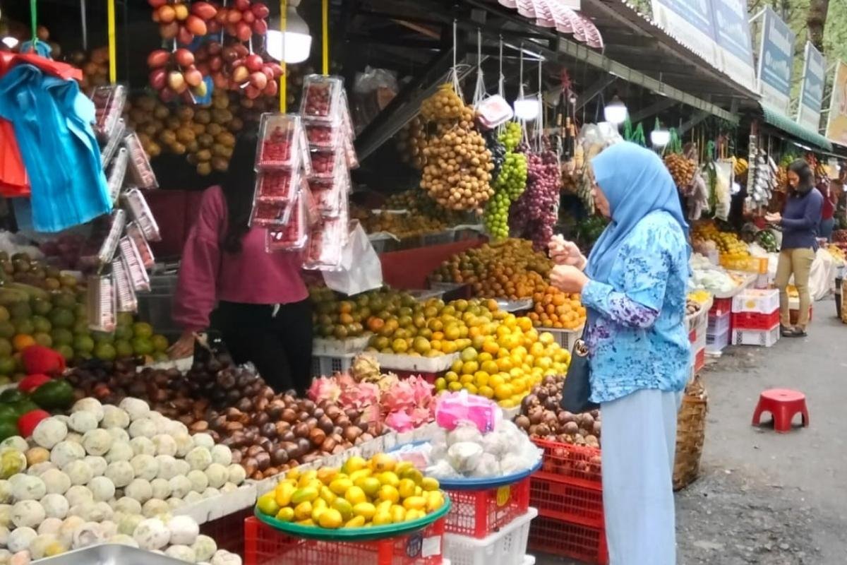 Aktivitas keluarga berbagai usia di Danau Toba