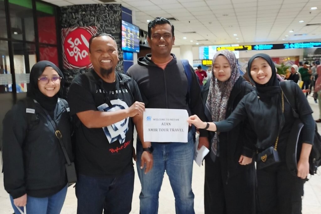Penjemputan rombongan di Bandara Kualanamu