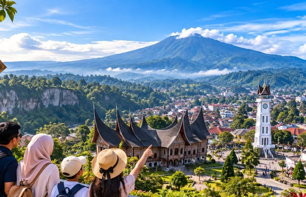 Panorama dan wisata budaya Padang Bukittinggi