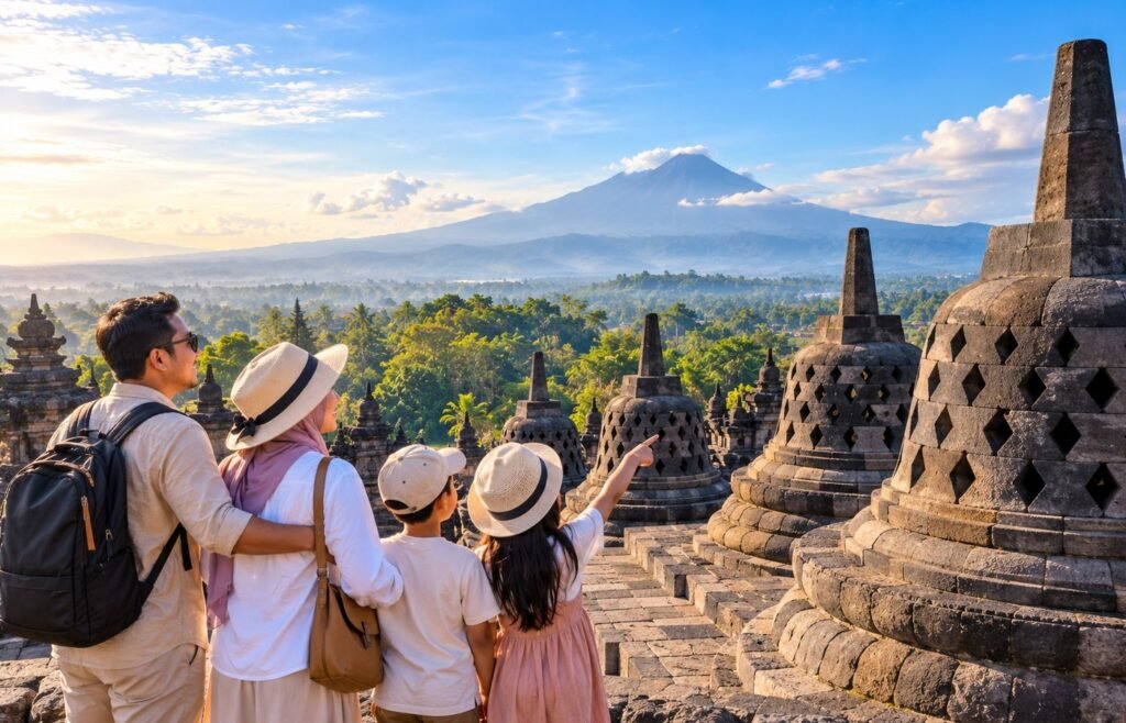 Wisatawan menikmati destinasi budaya Yogyakarta