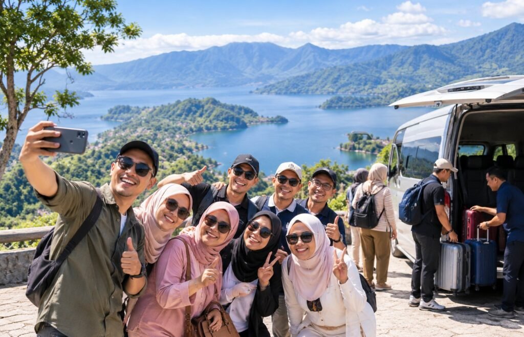 Aktivitas family dan group trip bersama Amir Tour Travel