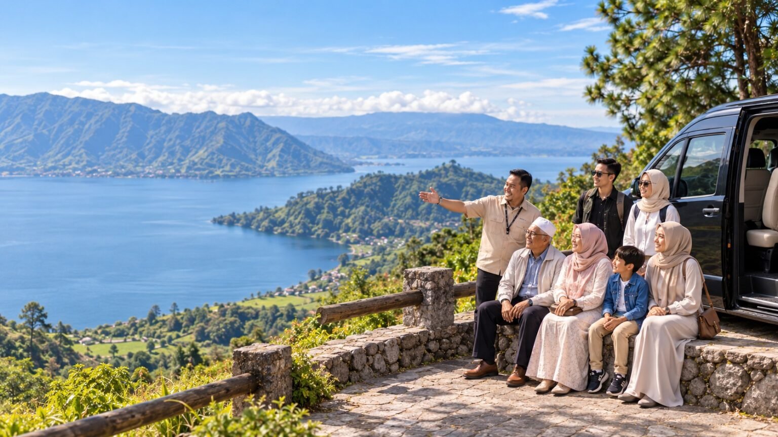 Private trip keluarga di Danau Toba bersama Amir Tour Travel