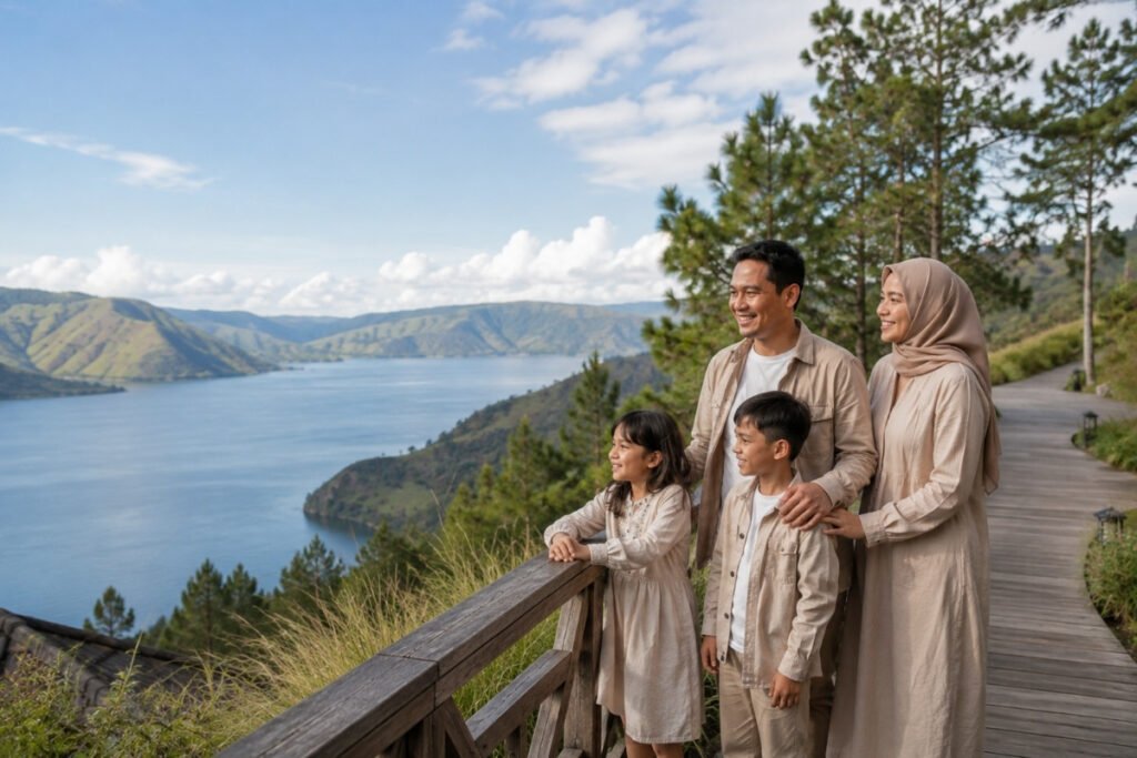 Pakej Santai private trip Medan Lake Toba untuk keluarga Malaysia