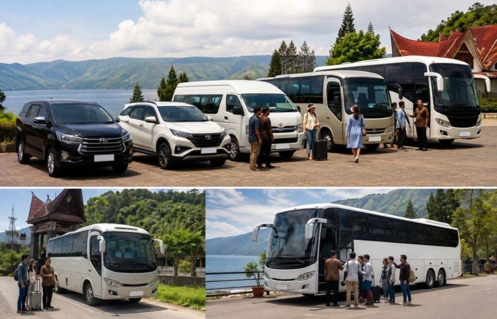 Kenderaan private trip Medan Lake Toba untuk tetamu Malaysia