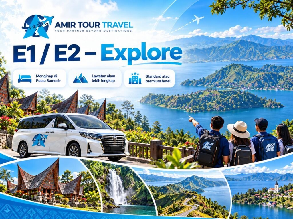Pakej E1 E2 Explore Amir Tour Travel untuk rakan agensi Malaysia